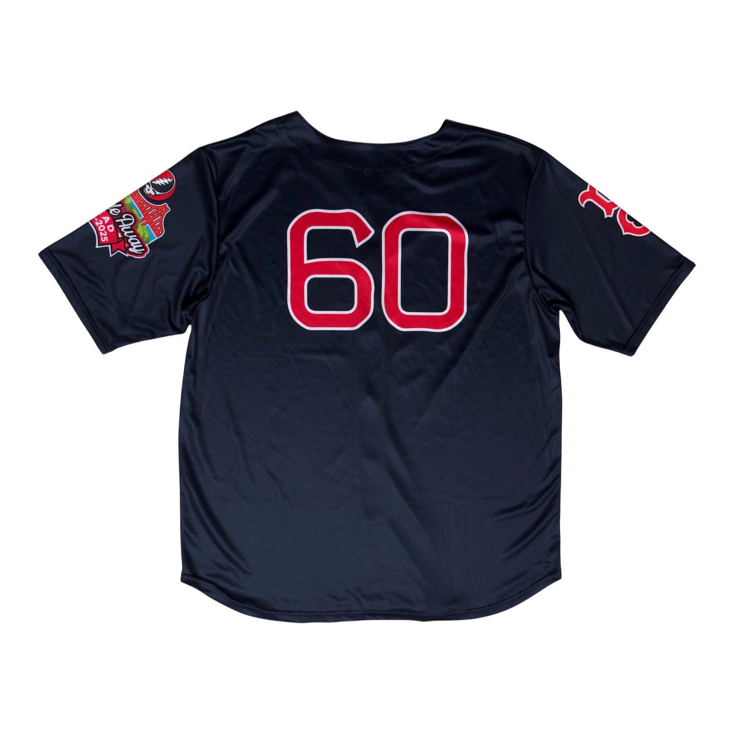 Dead Inspired Boston / Bertha Baseball Jerseys