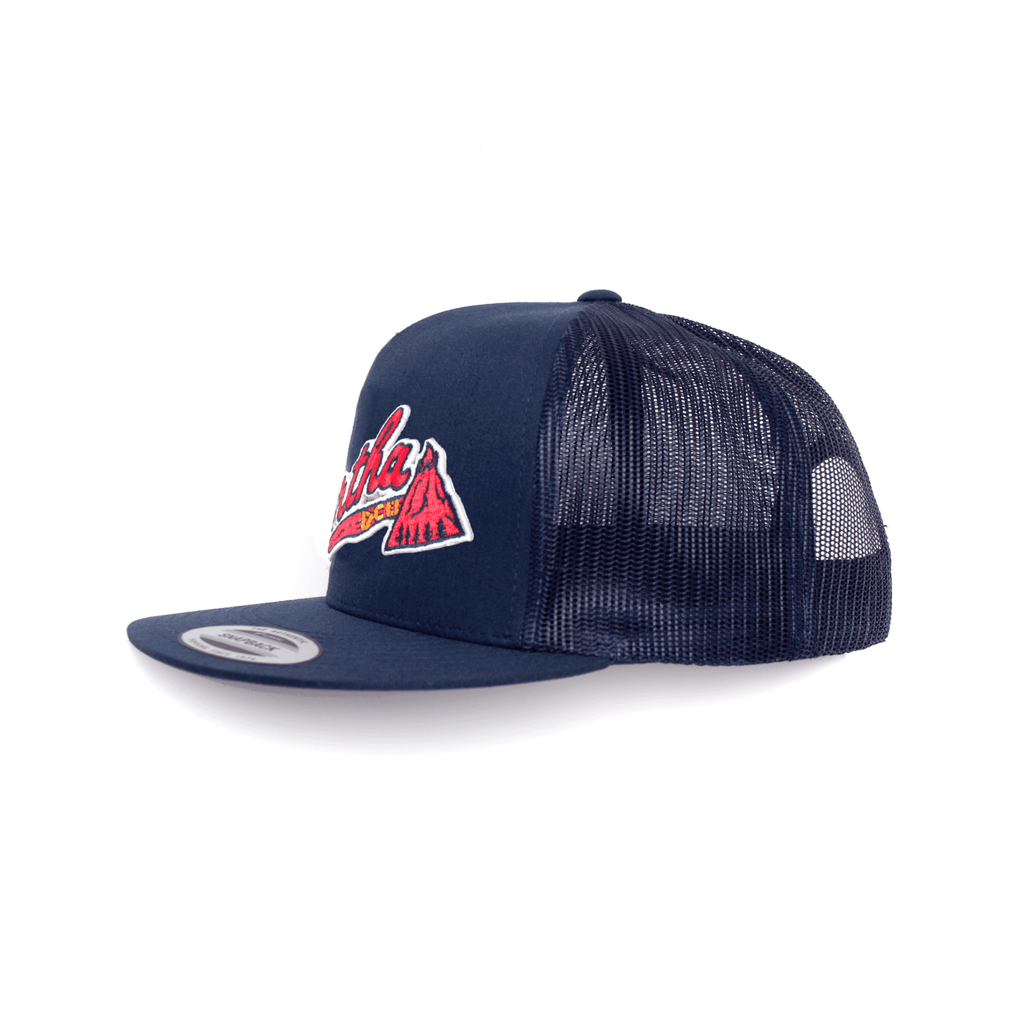 Dead / Atlanta / Bertha Baseball 5 Panel Patch Hat