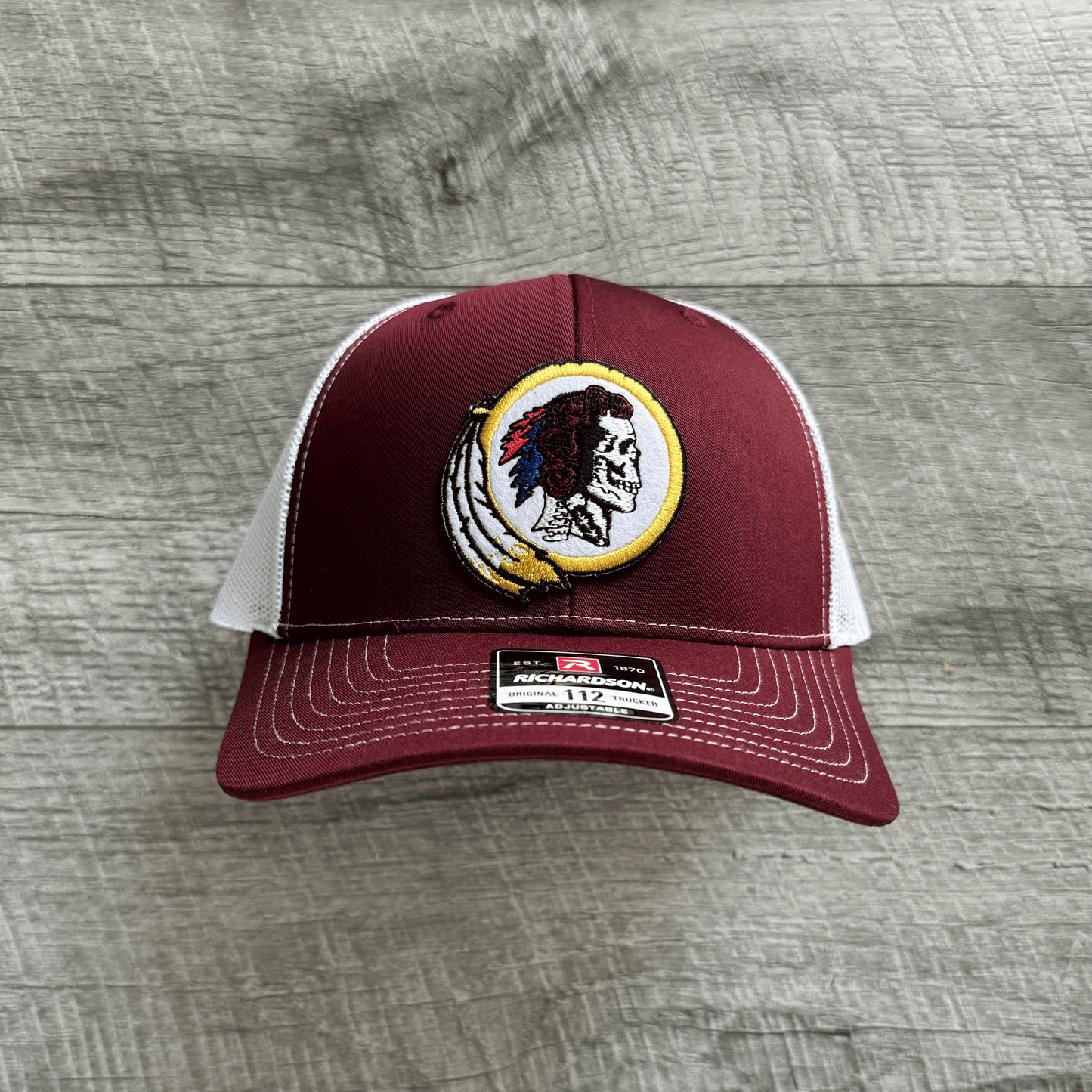 Dead / Washington Football Inspired Richardson 112 Patch Hat