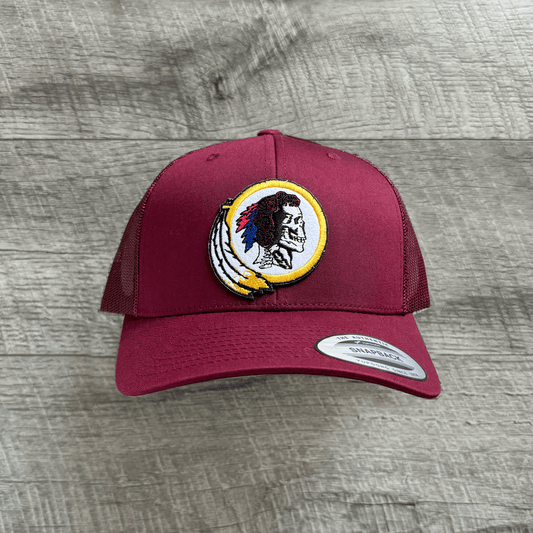 Dead / Washington Football Inspired Embroidered Patch Hat