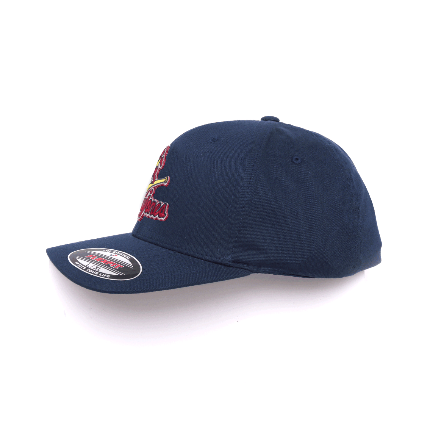 Dead / St Louis / Casey Jones Baseball Inspired Flexfit Embroidered Patch Hat