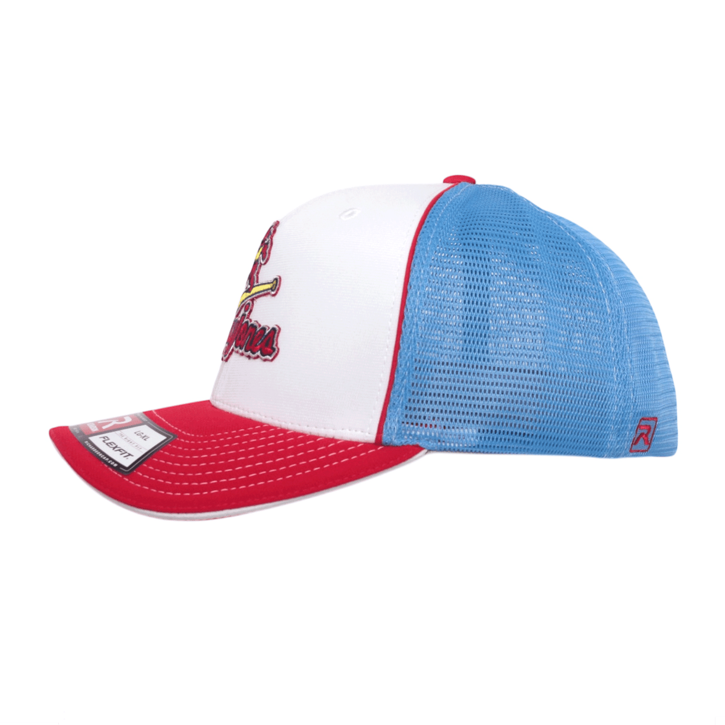 Dead / St Louis / Casey Jones Baseball Inspired Richardson R Flex Patch Hat