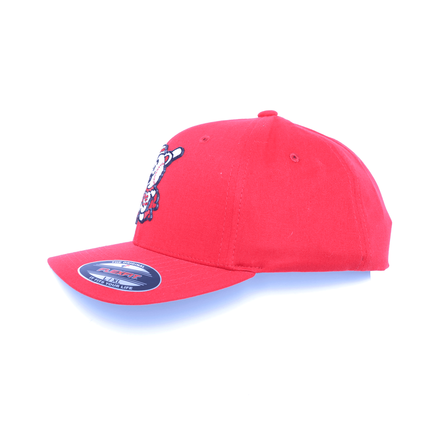 Dead / Cincinatti Baseball Inspired Flexfit Embroidered Patch Hat