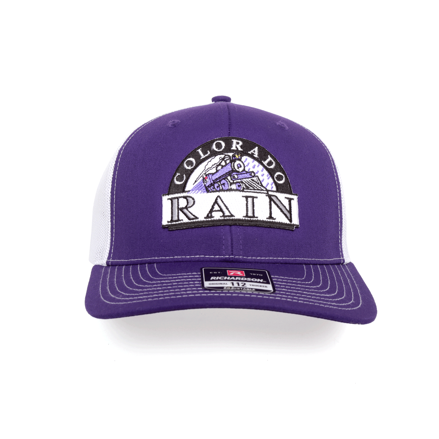 Dead / Colorado Rain Baseball Inspired Richardson 112 Embroidered Patch Hat