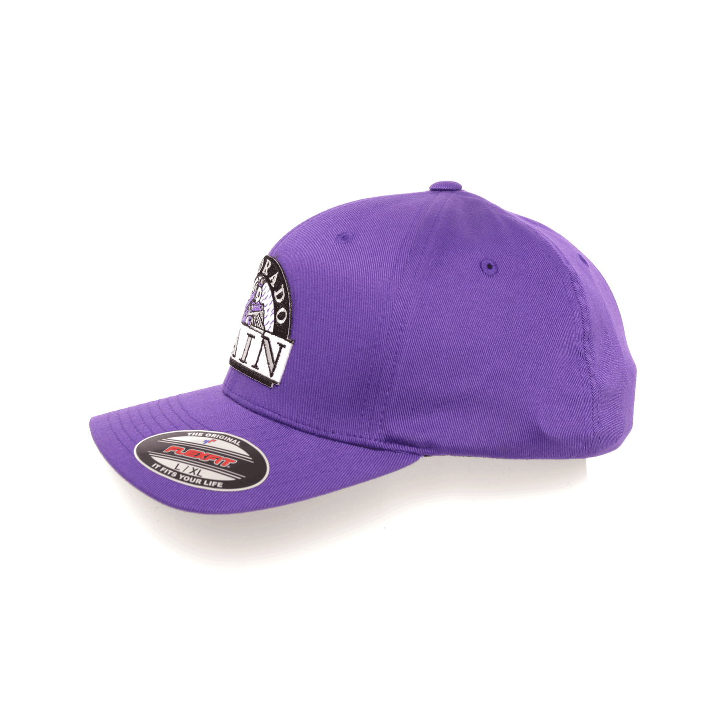 Dead / Colorado Rain Baseball Inspired Flexfit Embroidered Patch Hat