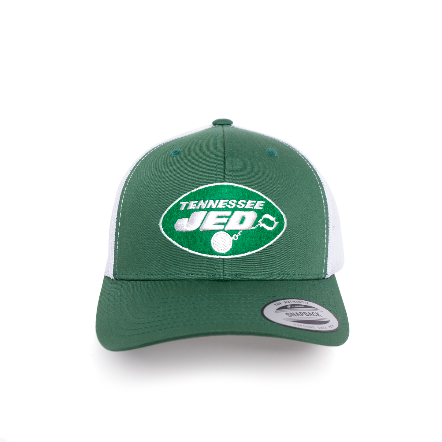 Dead / New York #2 Football Inspired Embroidered Patch Hat