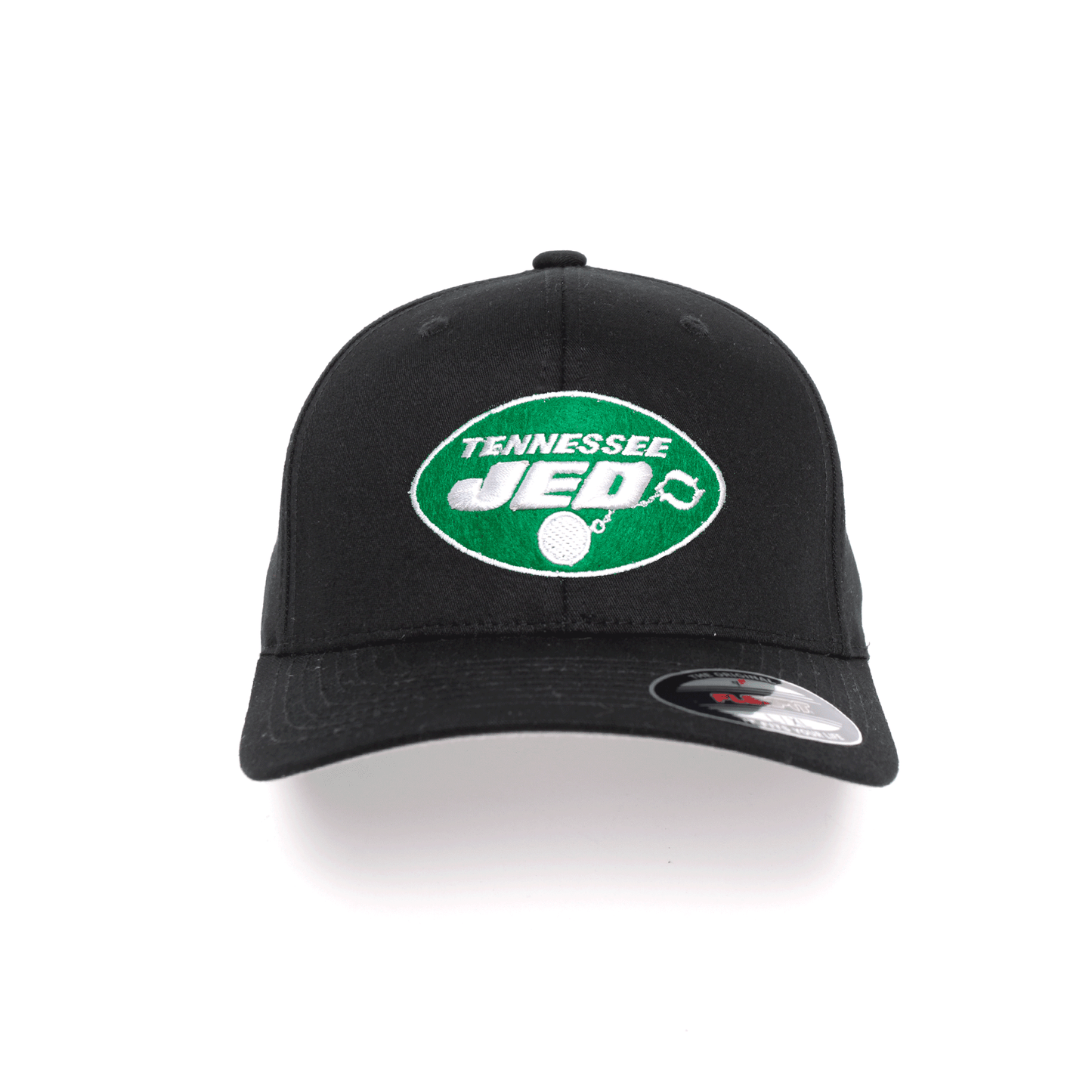 Dead / New York #2 Football Inspired Flexfit Patch Hat