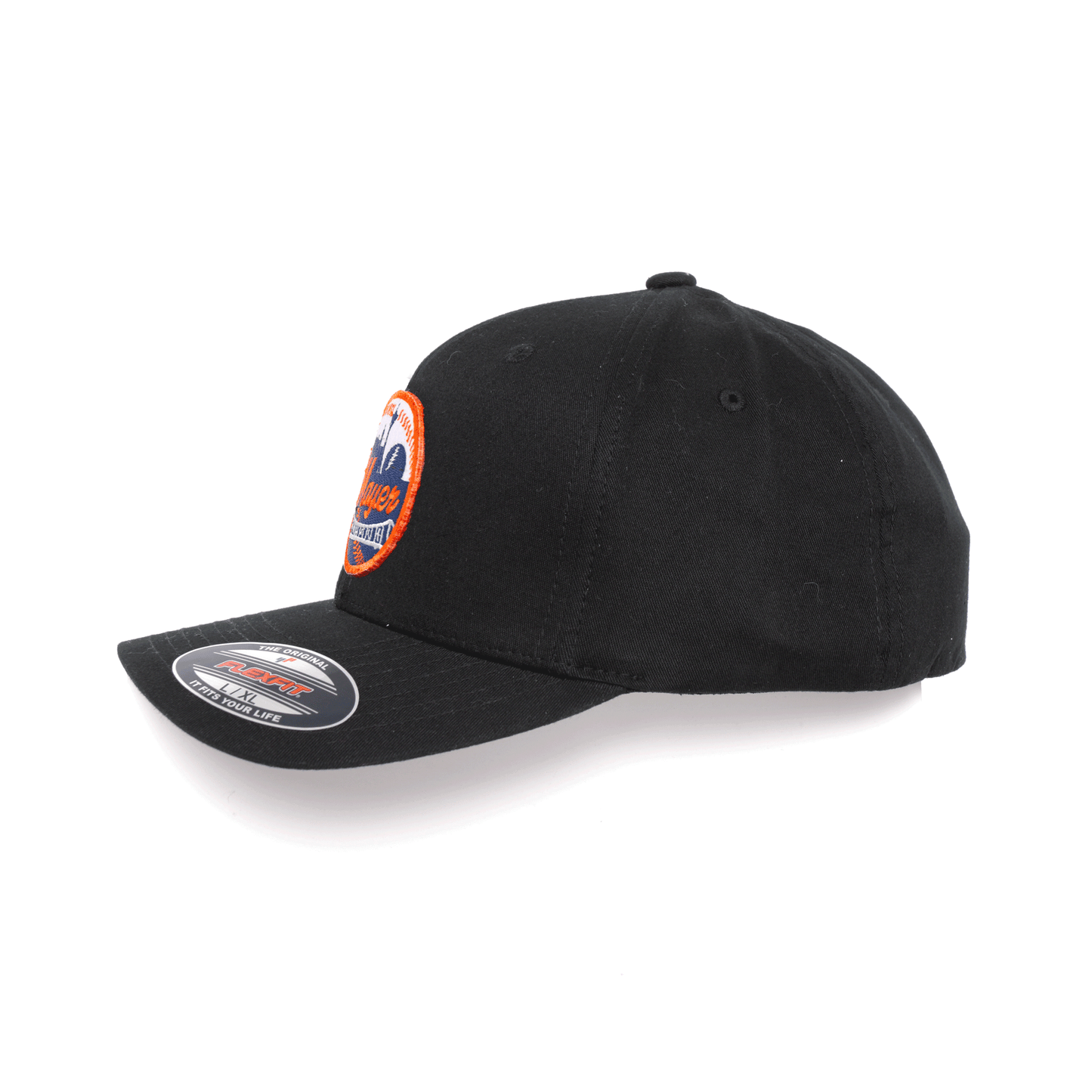 Dead / New York #2 Baseball Inspired Flexfit Embroidered Patch Hat