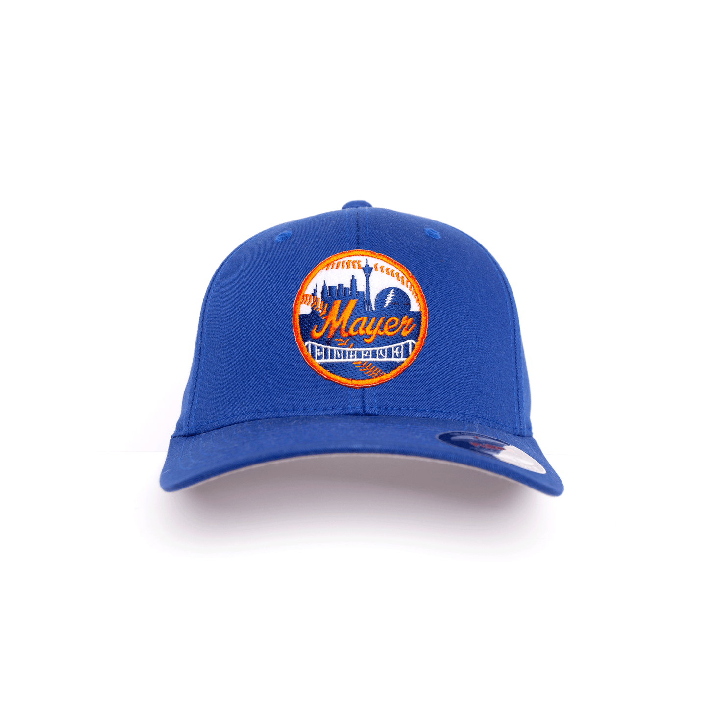 Dead / New York #2 Baseball Inspired Flexfit Embroidered Patch Hat