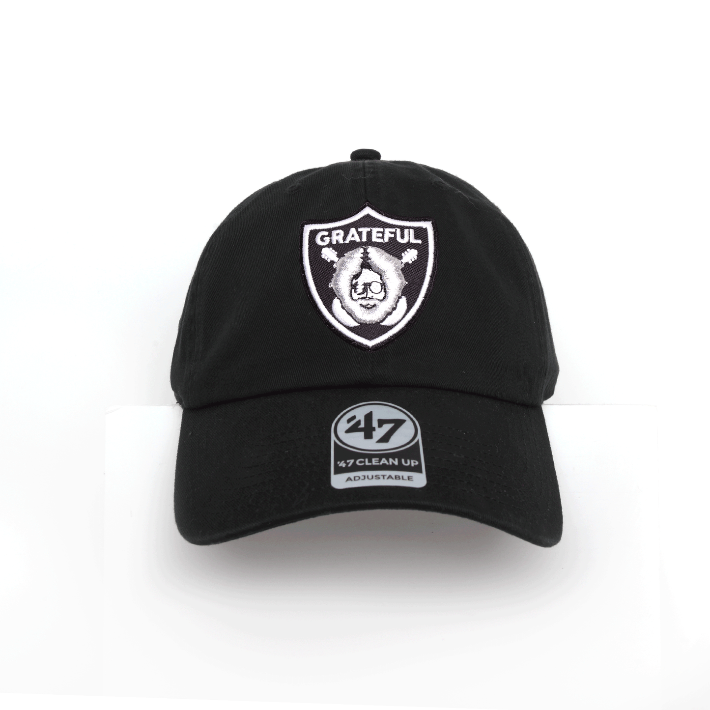 Dead / Las Vegas Football "Grateful" 47 Brand Embroidered Patch Hat