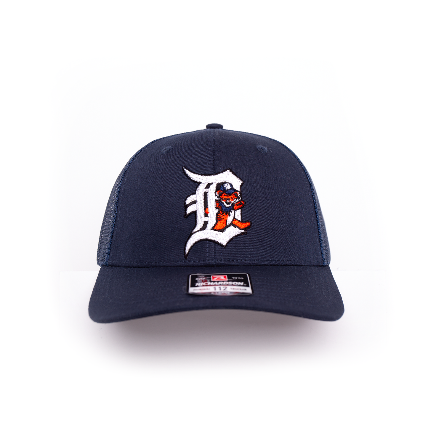 Dead / Detroit Baseball Inspired Richardson 112 Embroidered Patch Hat