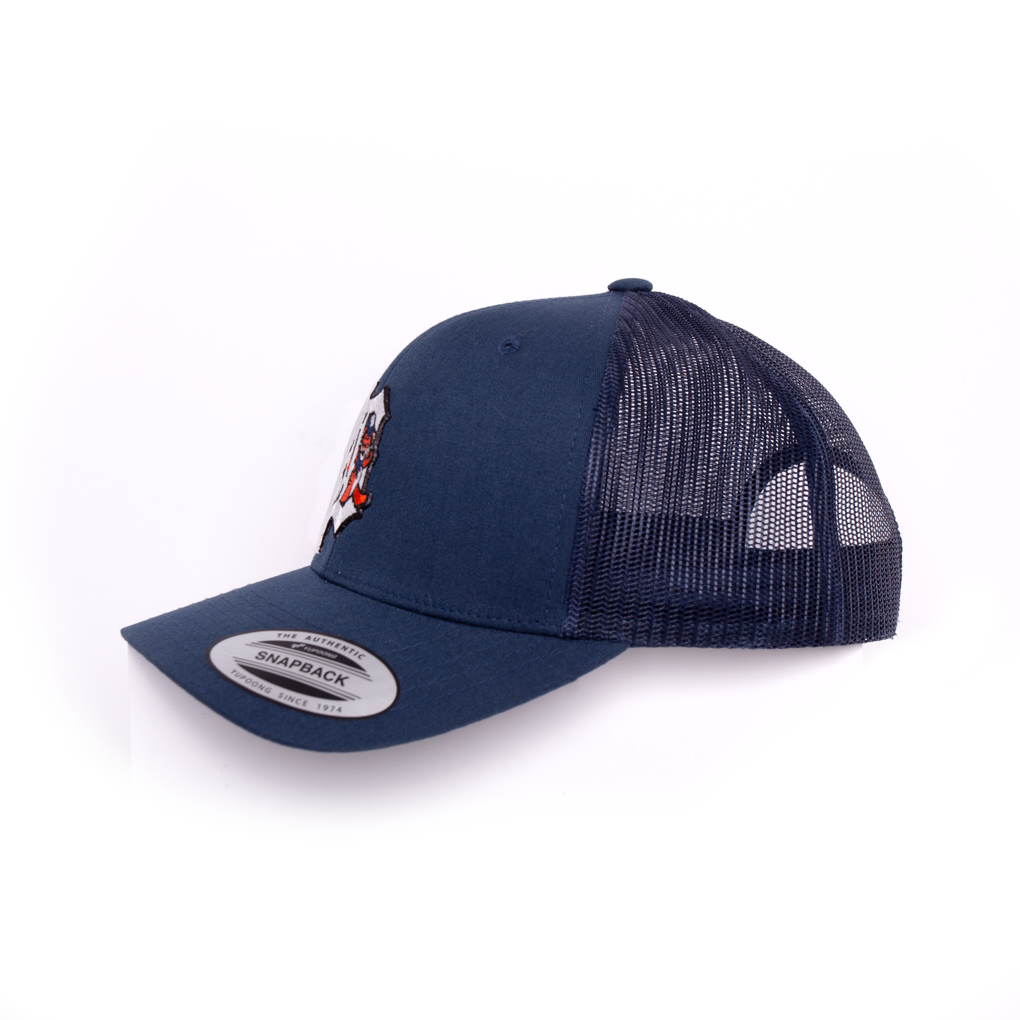 Dead / Detroit Baseball Inspired Embroidered Patch Hat