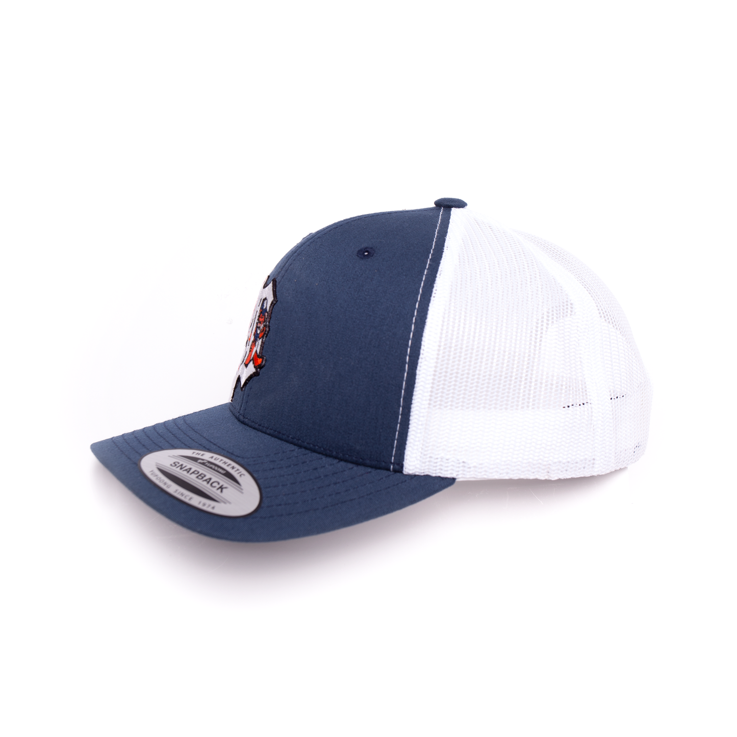 Dead / Detroit Baseball Inspired Embroidered Patch Hat