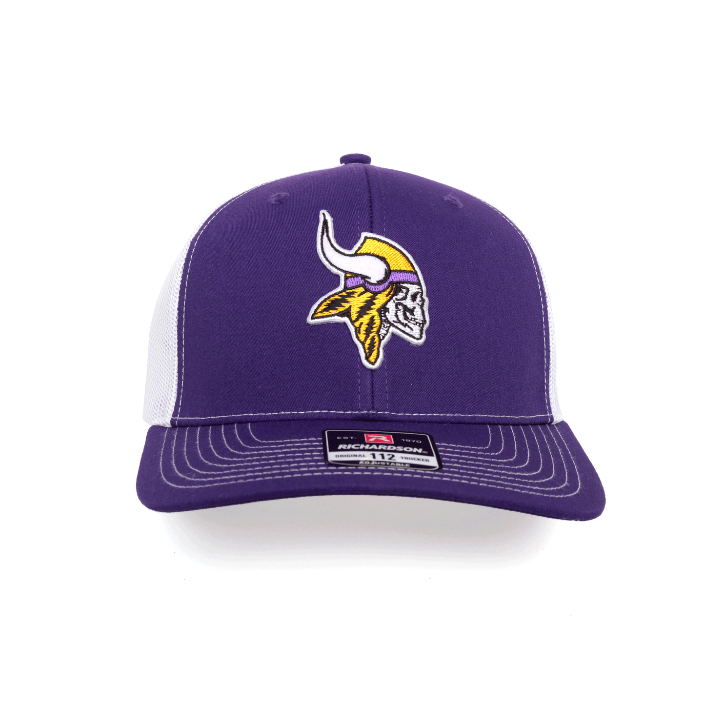 Dead / Minnesota Football Inspired Richardson 112 Embroidered Patch Hat