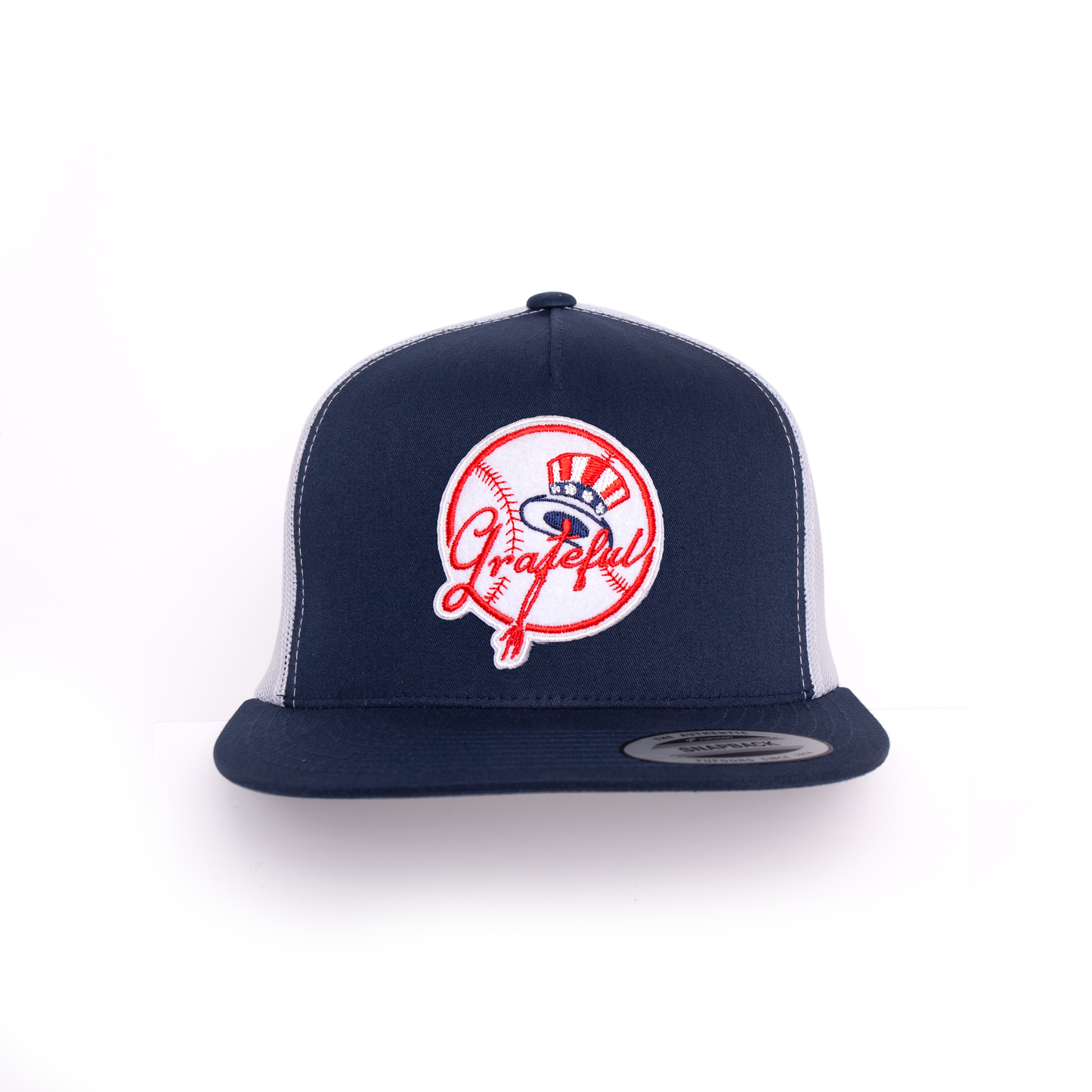 Dead / New York Baseball 5 Panel Patch Hat