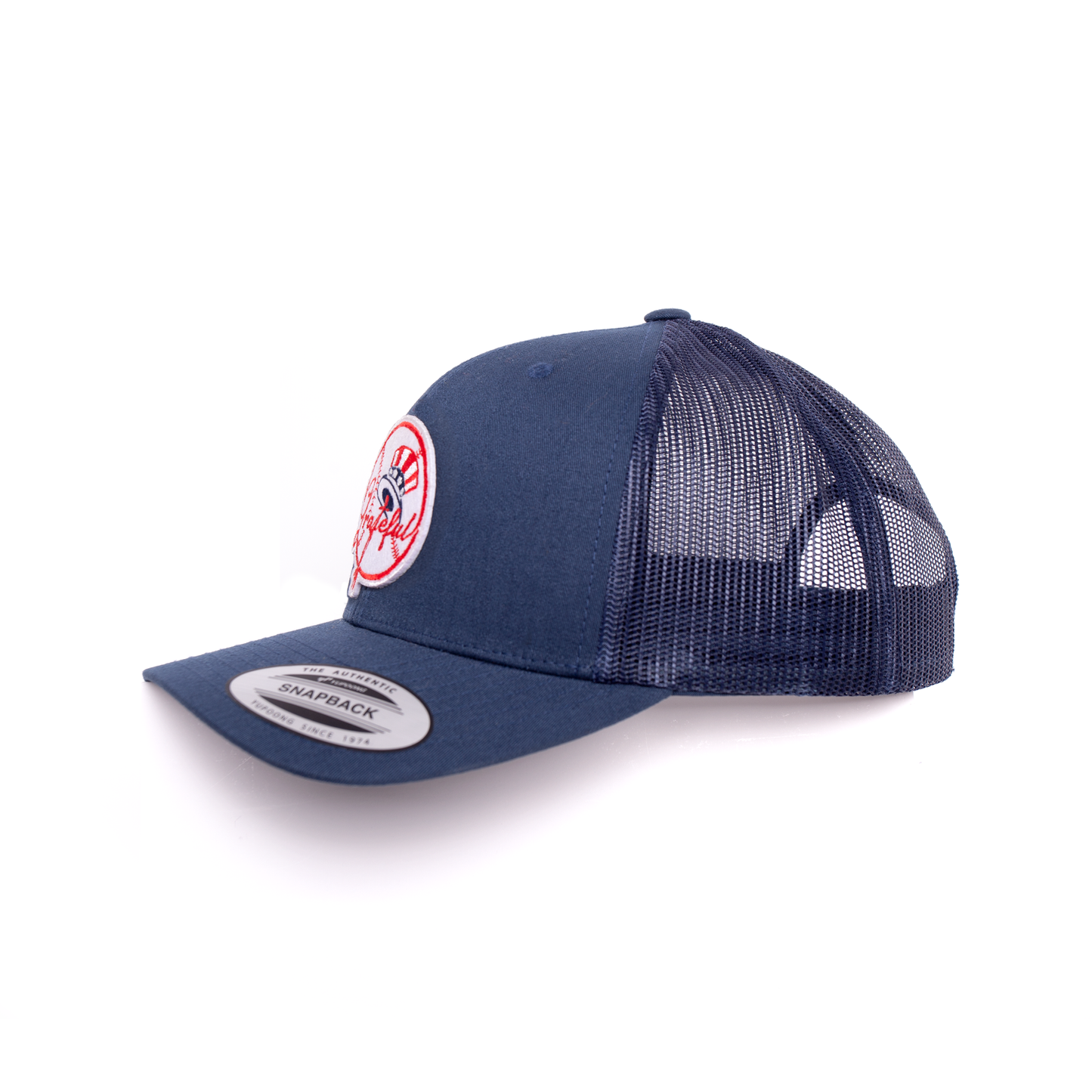 Dead / New York Baseball Inspired Embroidered Patch Hat