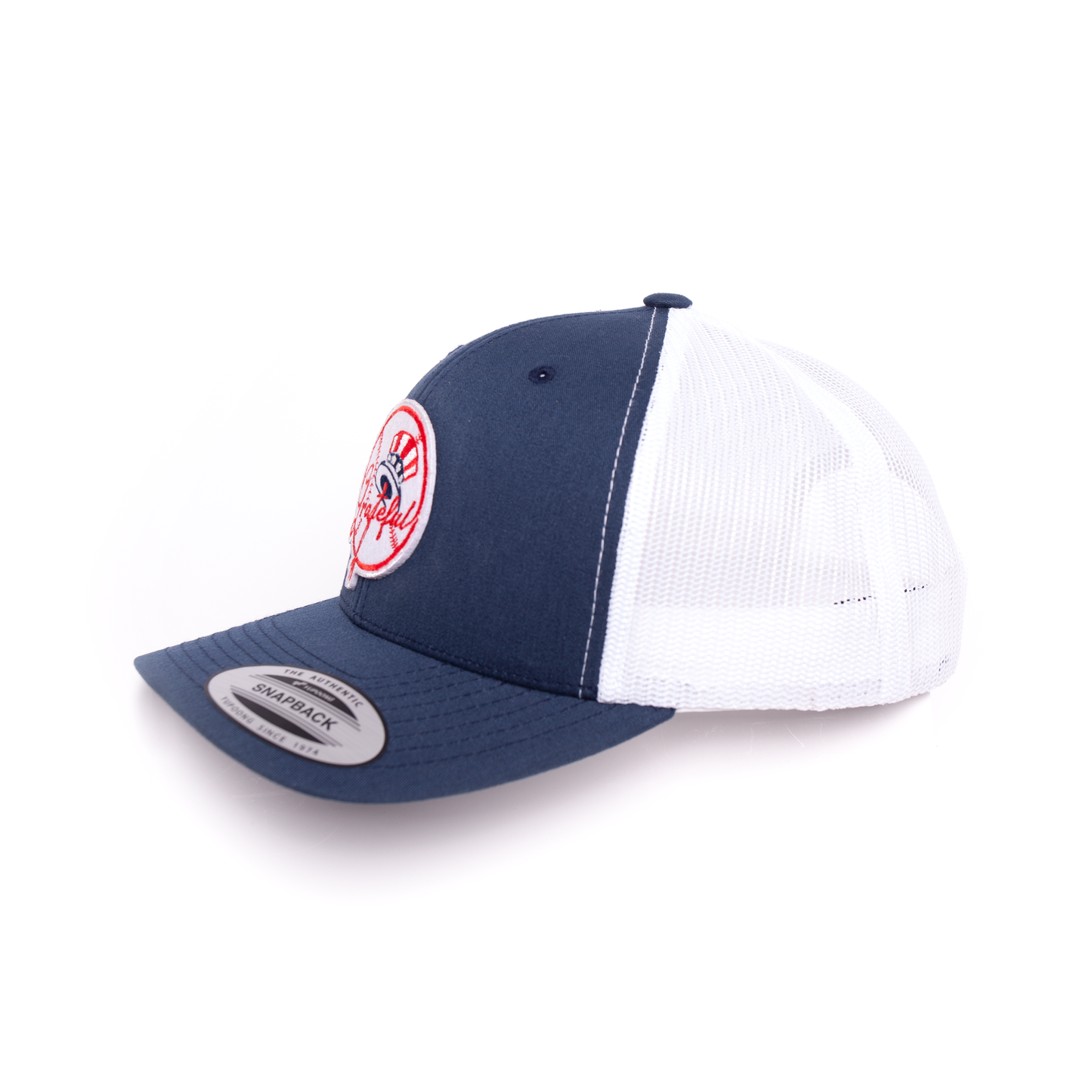 Dead / New York Baseball Inspired Embroidered Patch Hat