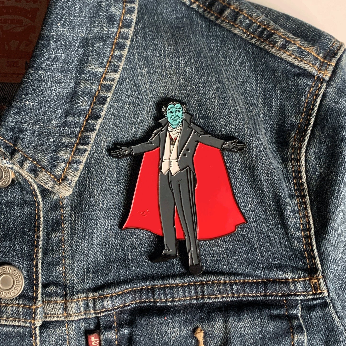 Grandpa Munster Enamel Pin