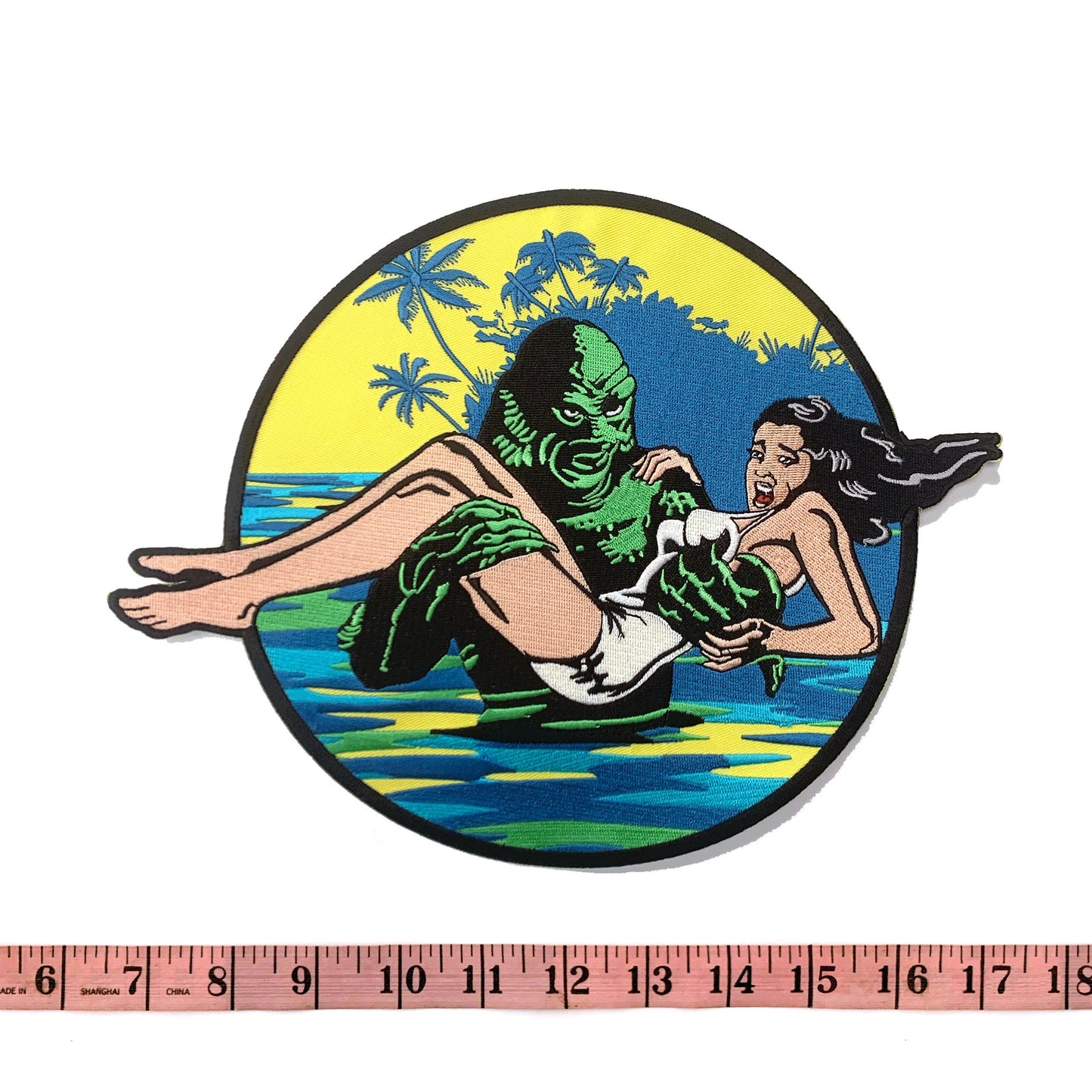 Creature of the Black Lagoon Full Back Embroidered Patch