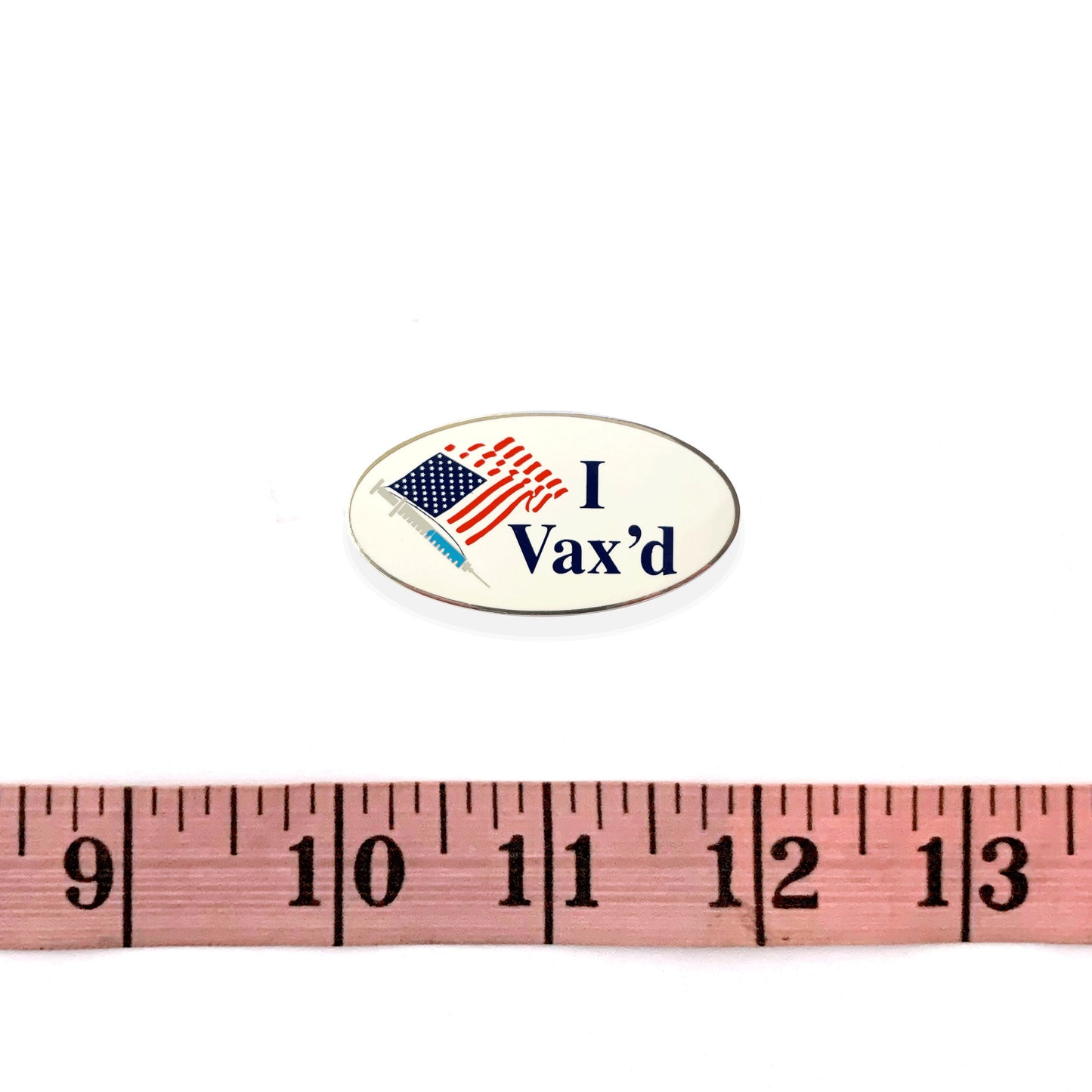 I Vax'd Enamel Pin