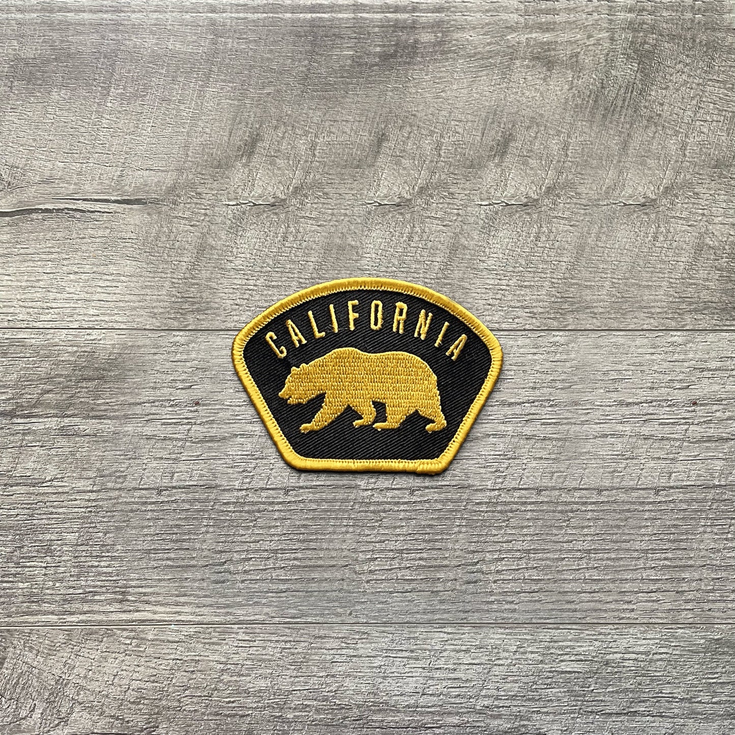 California Golden Bear Embroidered Patch Hat