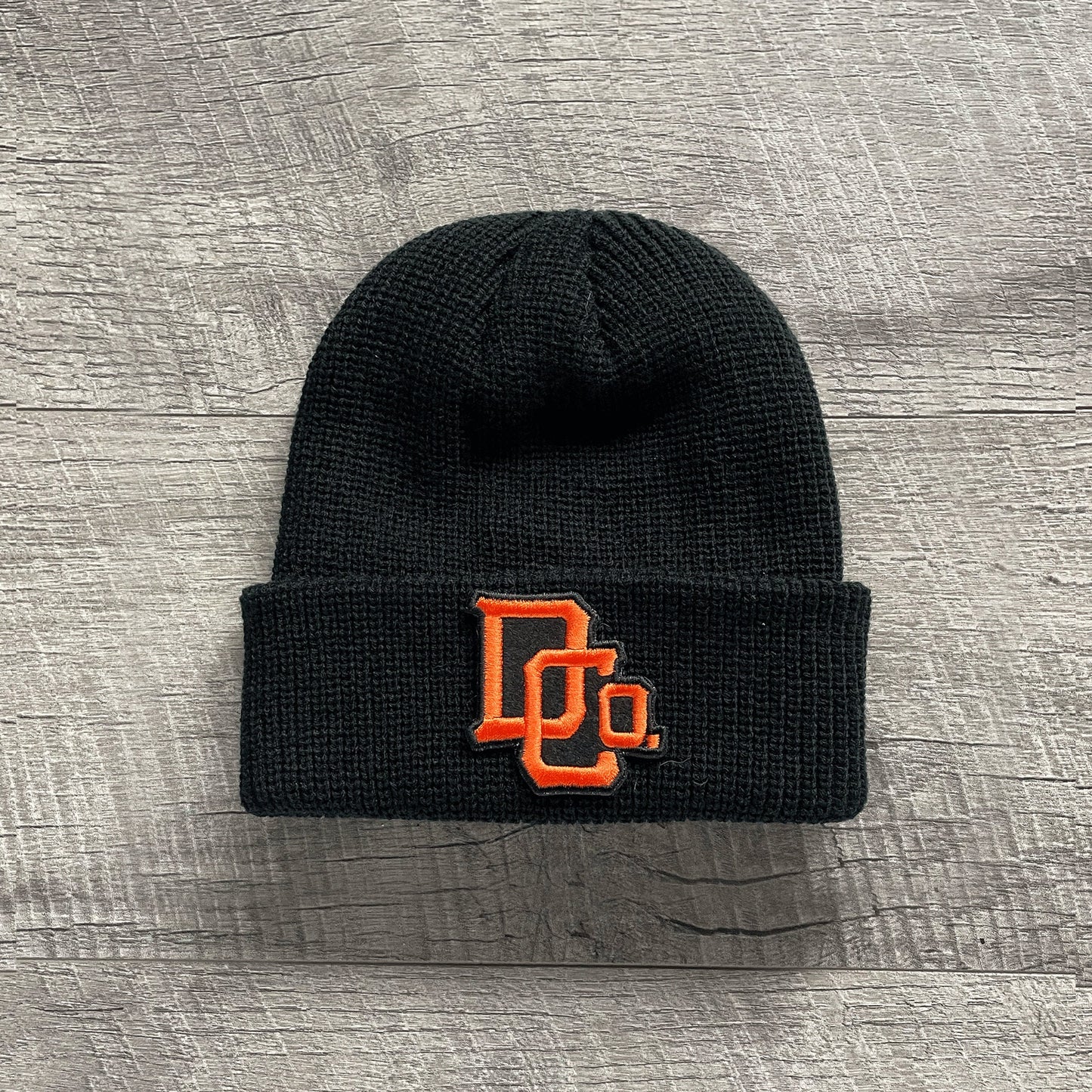 Dead / San Francisco Baseball Inspired Embroidered Patch Beanie