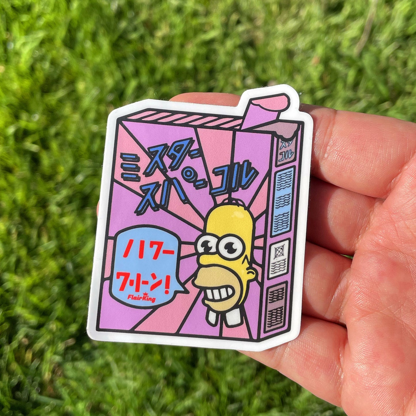 Mr. Sparkle Sticker