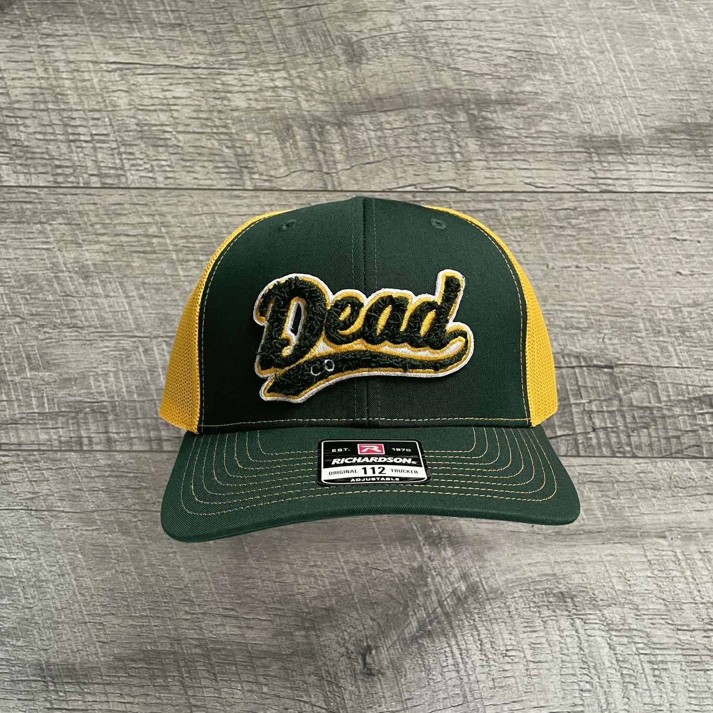 Dead / Oakland Baseball Inspired Richardson 112 Patch Hat