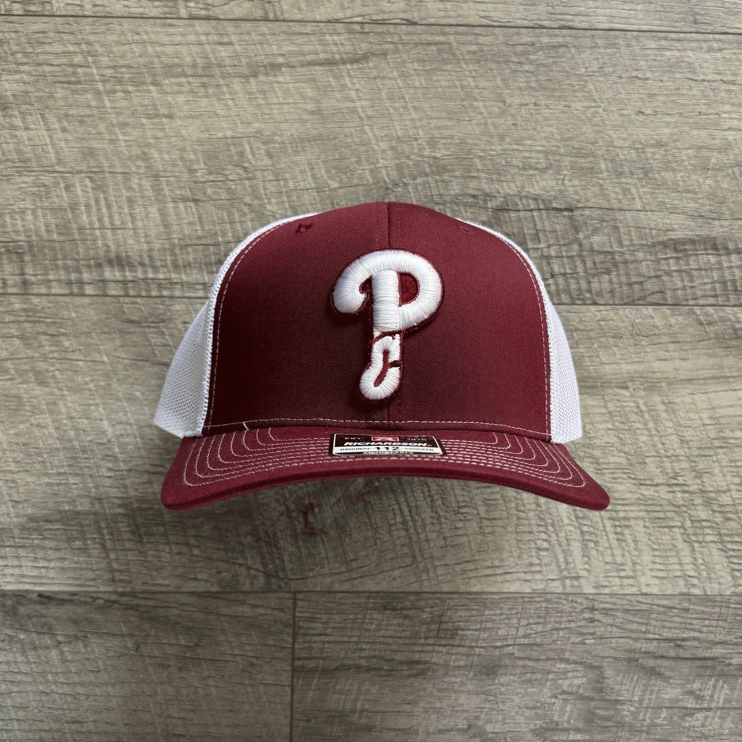 Dead / Philadelphia Baseball Inspired Richardson 112 Embroidered Patch Hat