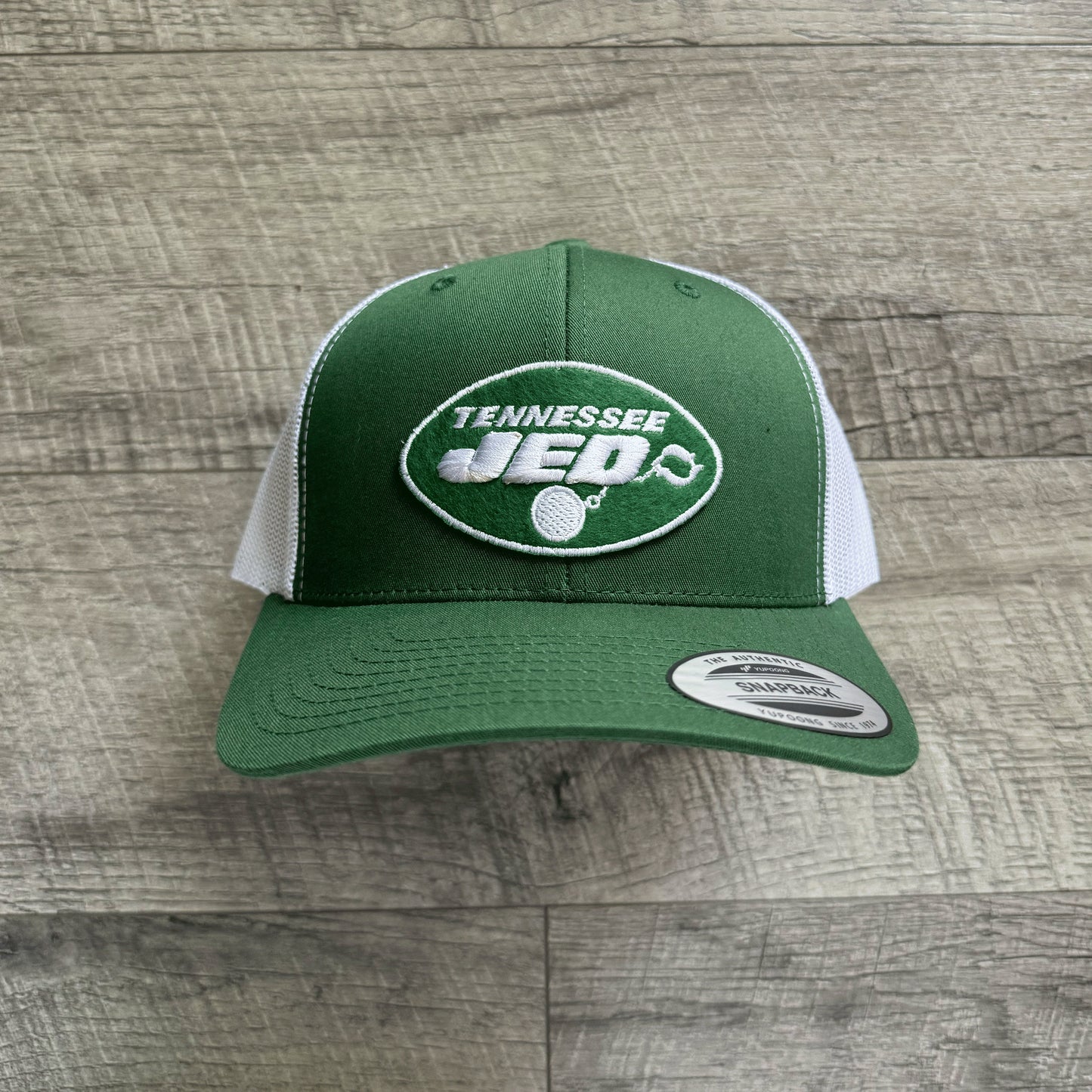 Dead / New York #2 Football Inspired Embroidered Patch Hat