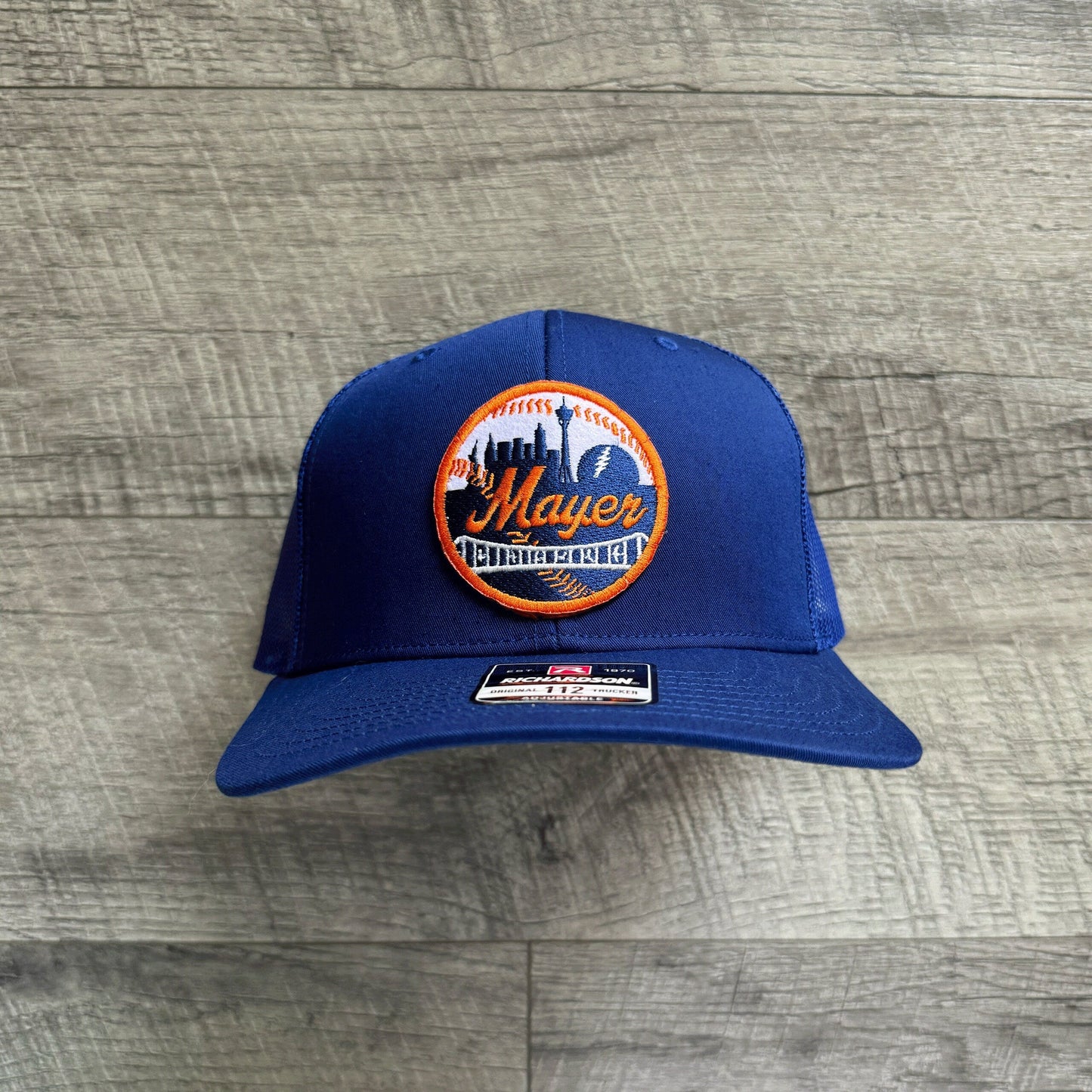 Dead / New York #2 Baseball Inspired Richardson 112 Patch Hat