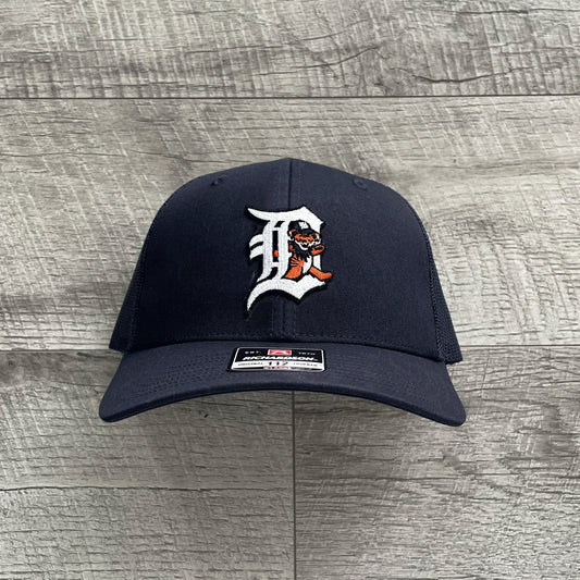 Dead / Detroit Baseball Inspired Richardson 112 Embroidered Patch Hat