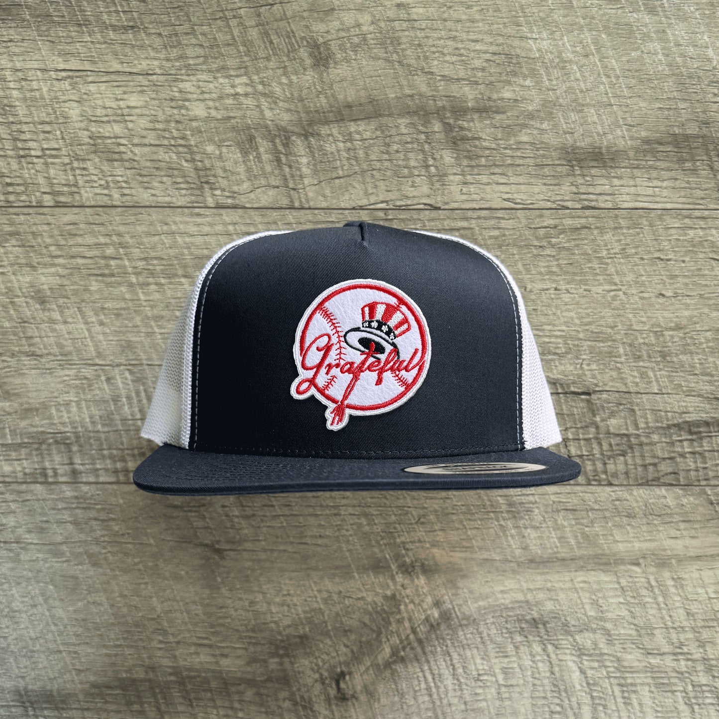 Dead / New York Baseball 5 Panel Patch Hat