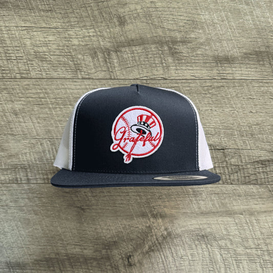 Dead / New York Baseball 5 Panel Patch Hat