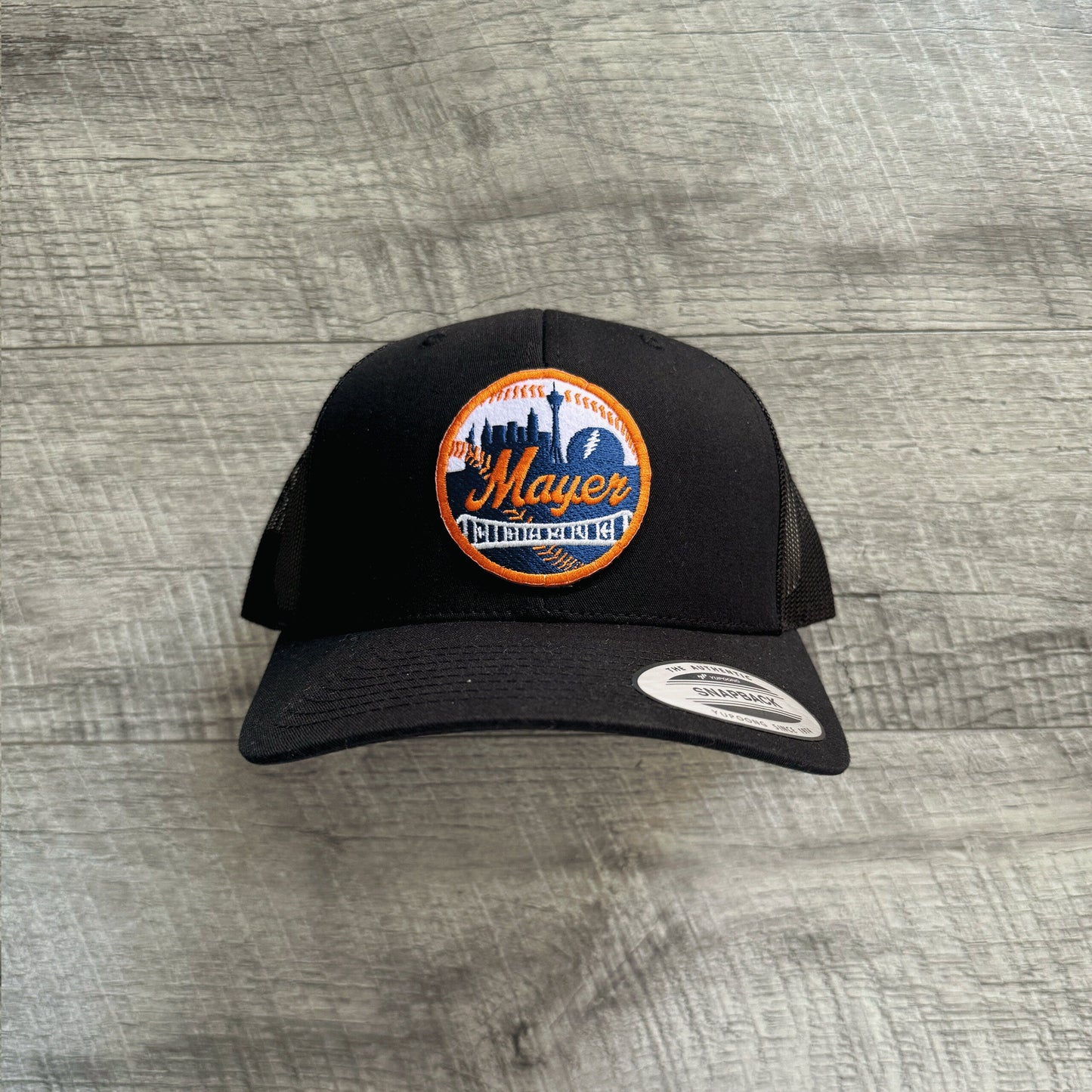 Dead / New York #2 Baseball Inspired Embroidered Patch Hat