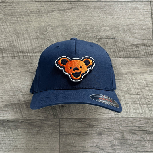 Dead / Chicago Football Inspired Embroidered Patch Flexfit Hats