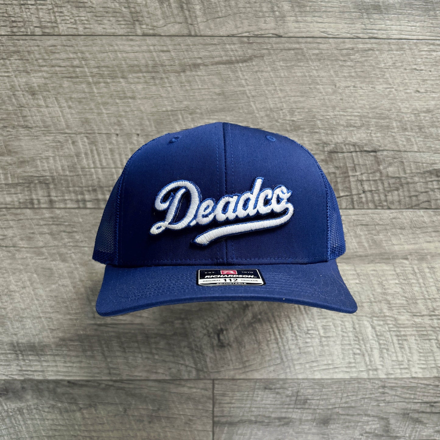 Dead / Los Angeles Baseball Inspired Richardson 112 Embroidered Patch Hat
