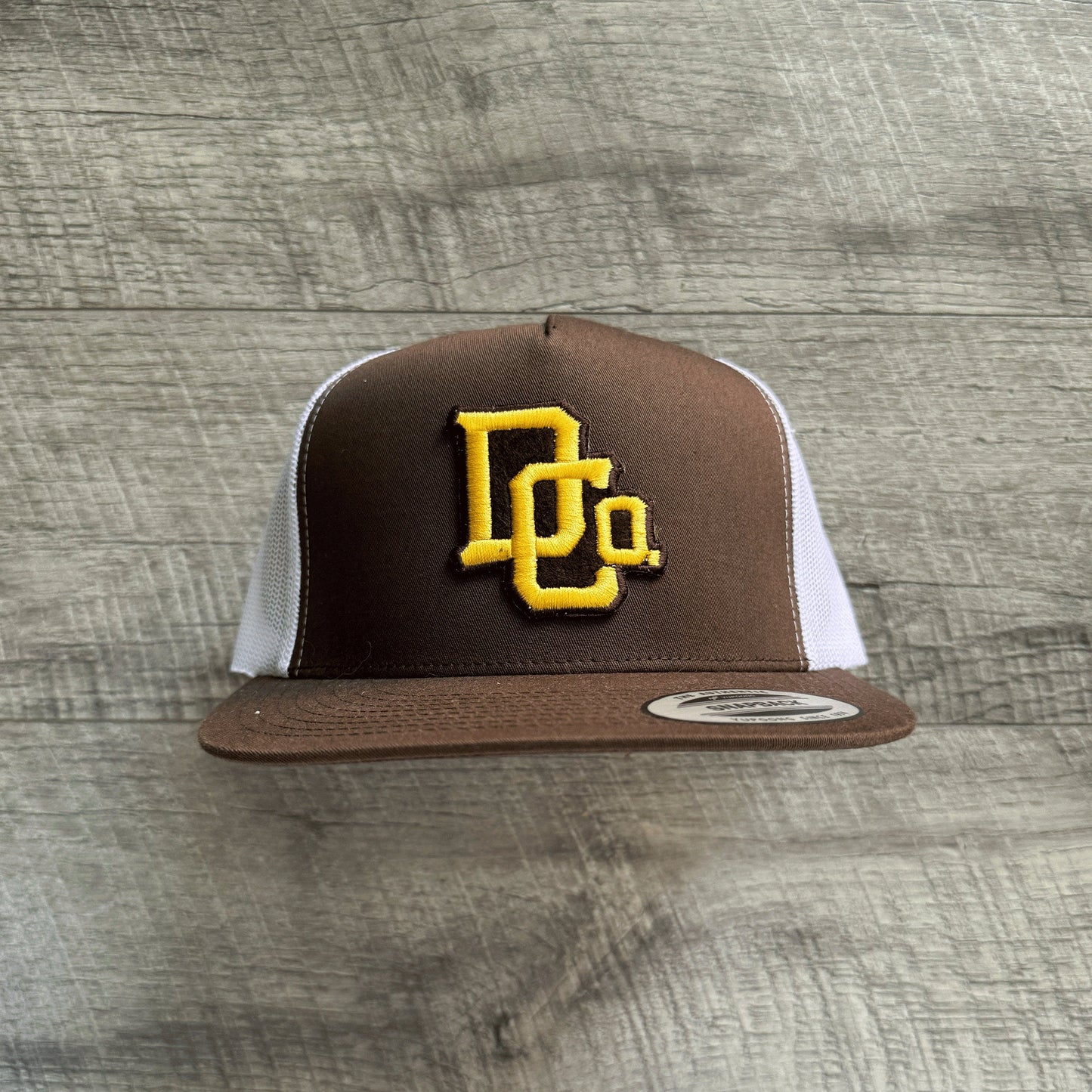 Dead / San Diego Baseball Inspired 5 Panel Patch Hat