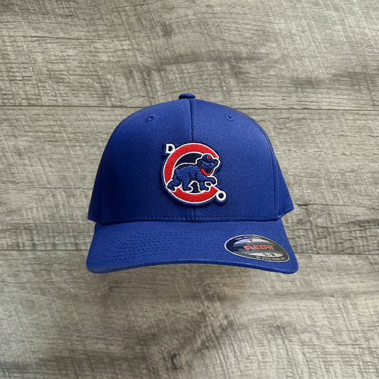 Dead Co / Chicago Cubs Inspired Flexfit Embroidered Patch Hat