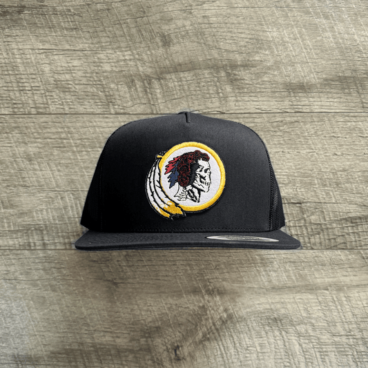 Dead / Washington Football Inspired 5 Panel Patch Hat