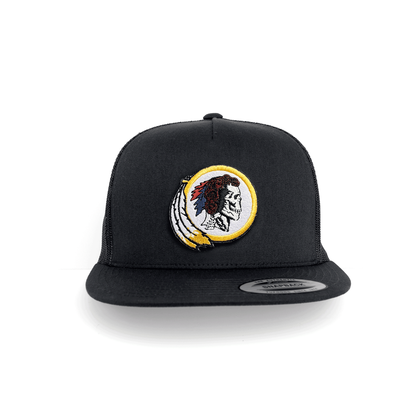 Dead / Washington Football Inspired 5 Panel Patch Hat
