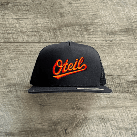 Dead / Baltimore Baseball / Oteil Inspired 5 Panel Embroidered Patch Hat