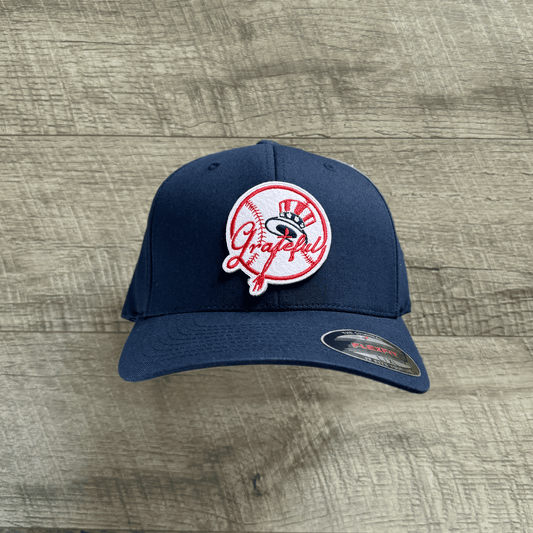 Dead Co / NY Yankees Inspired Flexfit Patch Hat