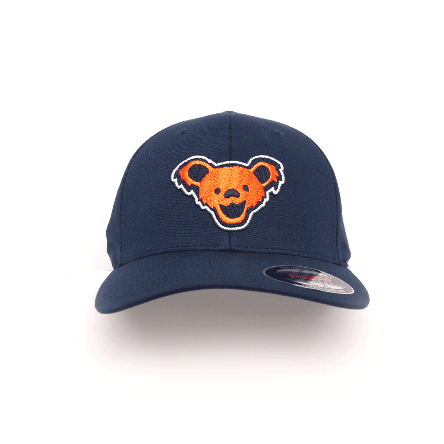 Dead / Chicago Football Inspired Embroidered Patch Flexfit Hats