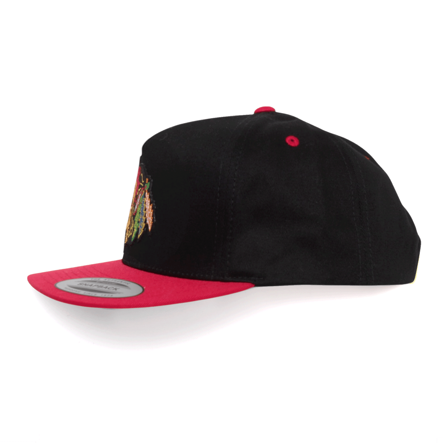 Dead / Chicago Hockey Inspired 5 Panel Patch Hat