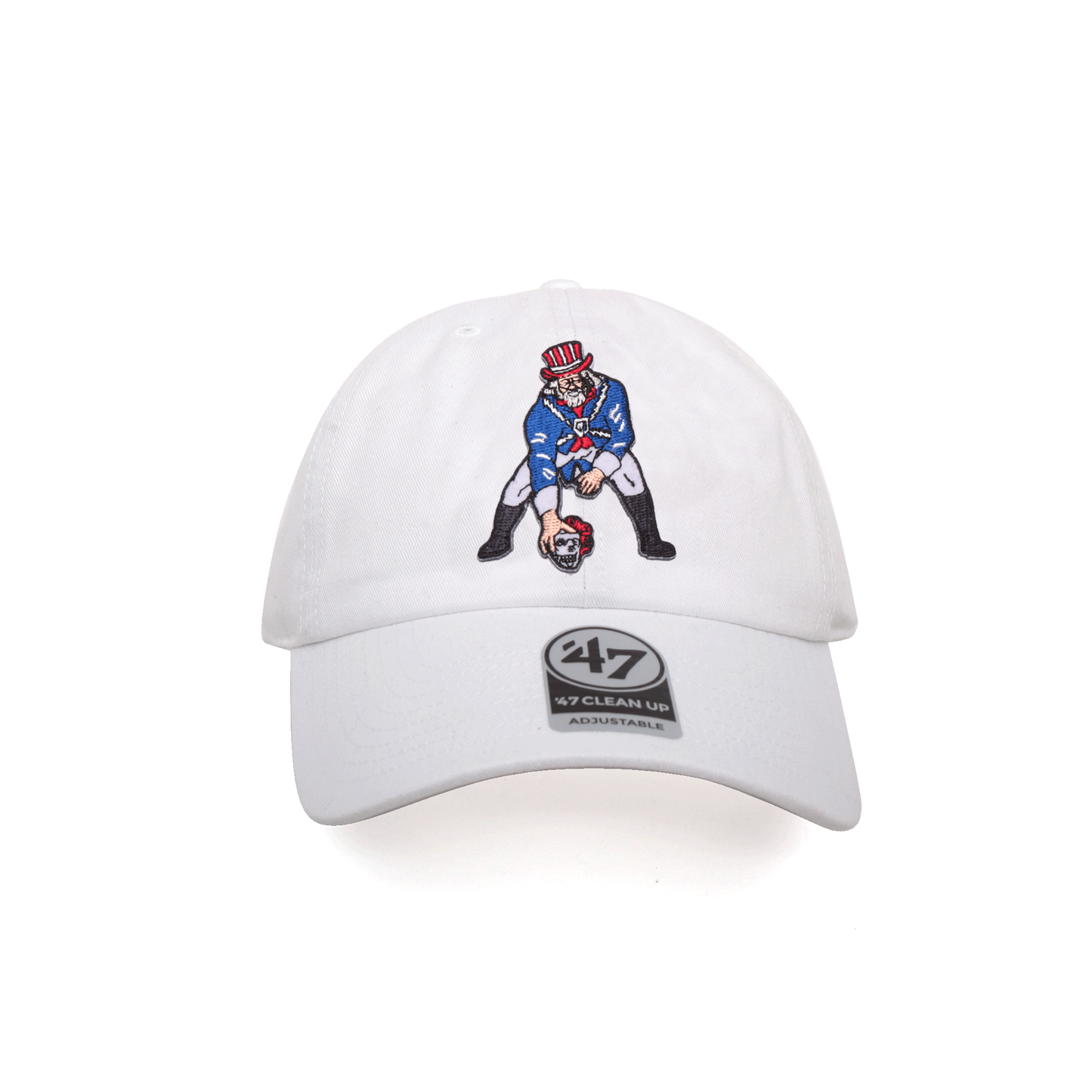 Dead / New England Football Inspired 47 Brand Patch Hat