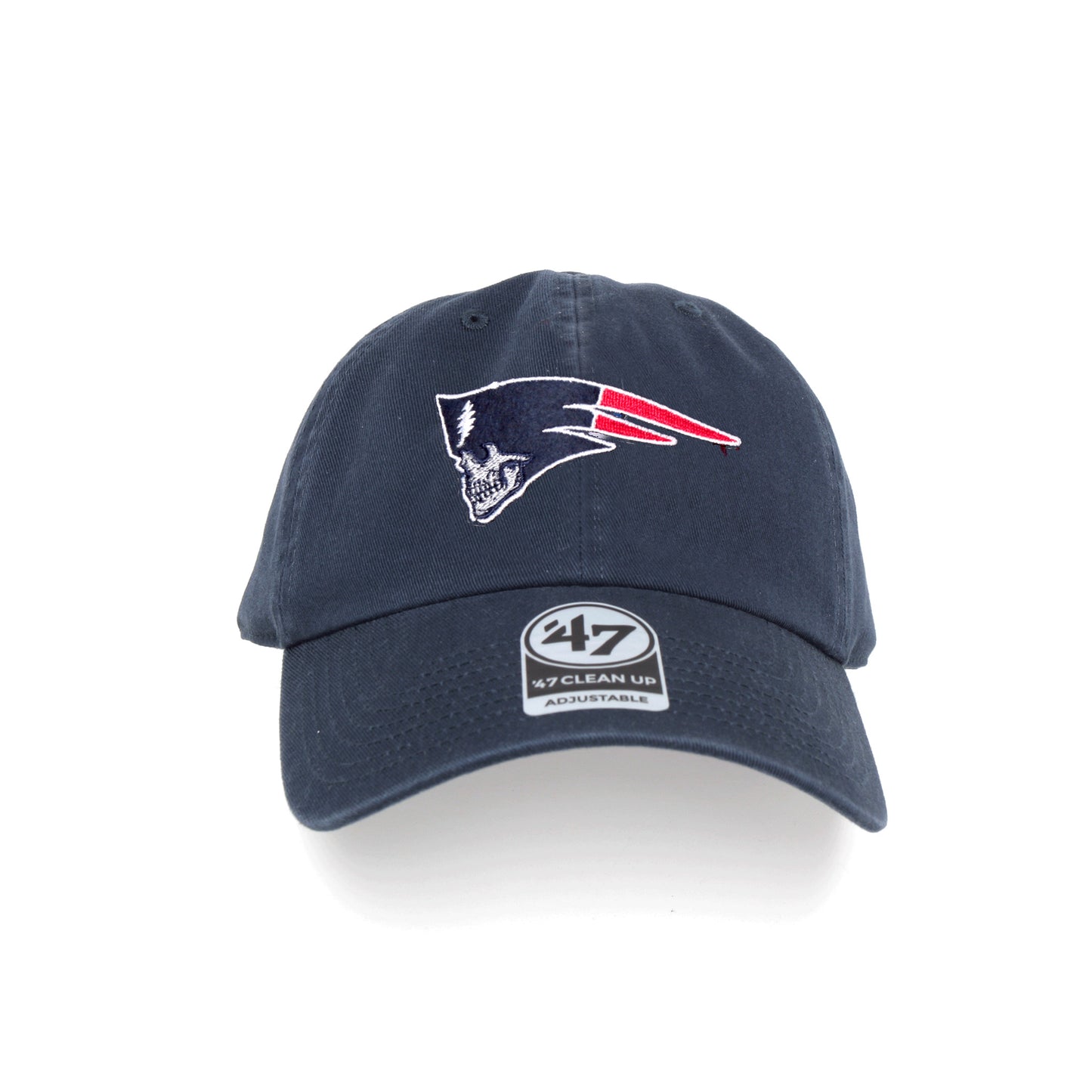 Dead / New England Football Inspired 47 Brand Patch Hat