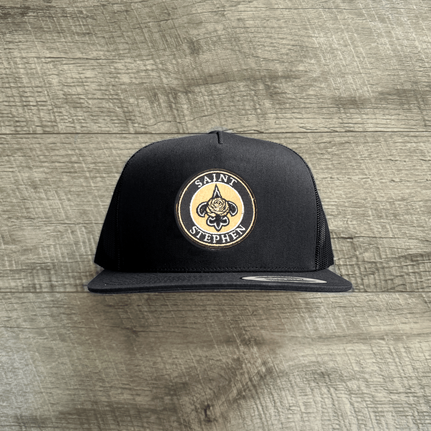 Dead / New Orleans Football / St. Stephen Inspired 5 Panel Embroidered Patch Hat