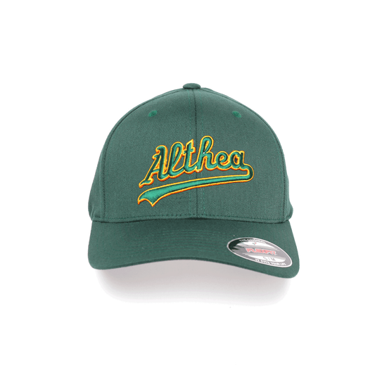 Dead / Oakland / Althea Baseball Inspired Flexfit Embroidered Patch Hat