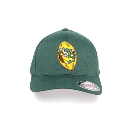 Dead / Green Bay Football Inspired Flexfit Embroidered Patch Hat